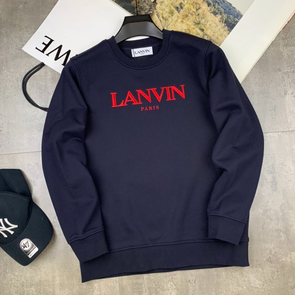 Lanvin Embroidered pullover hoodie